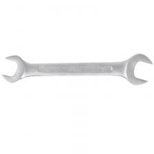 Рожковые гаечные ключи Ключ гаечный рожковый двусторонний Hortz 102250, 24х27 мм, хромирование (7811-0026)