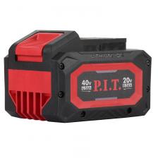 Аккумулятор бивольтовый P.I.T. OnePower PH20-8.0 (20В/40В, 4Ач/8Ач, Li-Ion, индикация заряда, плата)