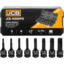Набор JCB — надежный профессиональный инструмент для сложных задач. Этот высококачественный комплект из 8 предметов специально разработан для работы с ударными гайковертами, обеспечивая максимальную передачу ударной энергии и устойчивость к повреждениям. Преимущества: Повышенная прочность и долговечность: Головки изготовлены из прочного хромомолибденового сплава (CR-Mo), методом горячей штамповки с последующей термообработкой. Это обеспечивает высокую степень износостойкости даже при интенсивной эксплуатации. Головки закалены и защищены от коррозии фосфатированием. Устойчивость к высоким нагрузкам: Эти головки идеально подходят для работы с тяжелыми болтами и гайками, легко выдерживая значительные удары и нагрузки. Это делает их незаменимыми в условиях интенсивного использования. Удобство работы в труднодоступных местах: Набор специально разработан для работы внутри механизмов, где доступ к крепежу ограничен. Это делает его идеальным выбором для автомобильного ремонта, строительства и промышленных процессов. Универсальность применения: Подходит для проведения слесарно-монтажных работ с механизированным инструментом ударного действия, при работе с высоконагруженными или осложненными резьбовыми соединениями. Головки устойчивы к высоким динамическим нагрузкам. Строительство и промышленность: Идеально подходят для работы на строительных объектах и в производственных условиях, где требуется работа с большими и труднодоступными крепежами.
