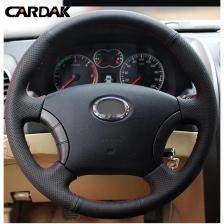 Автомобильные аксессуары CARDAK, прошитая вручную кожа Чехлы рулевого колеса автомобиля для Great Wall Haval Hover H3 H5 Wingle 3 Wingle 5