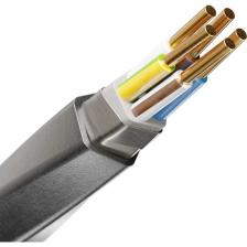 Кабель силовой с изоляцией и защитным шлангом из поливинилхлоридного пластиката пониженной горючести, бронированный на напряжение 0,66 кВ. Кабель соответствуют требованиям ГОСТ 31996-2012. Кабель имеет 5 медных однопроволочных жил сечением 6 мм2. Кабель ВБШвнг (А)-LS ELITRON предназначен для присоединения электрического оборудования в промышленном и жилом секторе, допускается для прокладки в земляных траншеях и туннелях, им можно запитать жилой дом, баню или хозблок. Кабель ВБШвнг (А)-LS ELITRON обладает защитой от механических воздействий – броня из стальных оцинкованных лент, она противостоит воздействию насекомых и грызунов и способен выдержать удар лопатой. Конструкция и характеристики кабеля ВБШвнг (А)-LS ELITRON соответствуют категории ГОСТ+, что даёт 100% гарантию максимального качества. Бухта 80 метров.