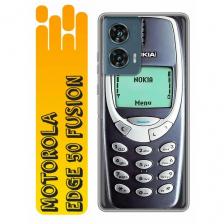 Чехол для Motorola Edge 50 Fusion с принтом Нокия (Моторола Эдж 50 Фьюжн)