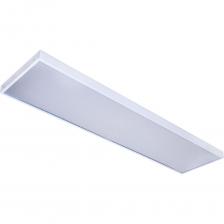 Современный светодиодный светильник со рассеивателем «Призма» для эффективного освещения офисных пространств. Модель 40 Вт с габаритами 1195x295x40 мм обеспечивает равномерное распределение тёплого света (3000К), создающего комфортную рабочую атмосферу. Световой поток эффективно освещает протяжённые зоны, а степень защиты IP20 гарантирует стабильную работу в офисных условиях. Рассеиватель «Призма» формирует чёткий, равномерный свет без бликов. Светильник оснащён универсальным монтажом для накладного или встраиваемого размещения. Идеальное решение для офисных помещений средней площади, административных зданий и общественных пространств, где требуется качественное освещение с приятным тёплым оттенком.