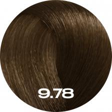 Профессиональный краситель 9.78 Светлый блондин бежево-перламутровый, 100 мл /Keralex Color