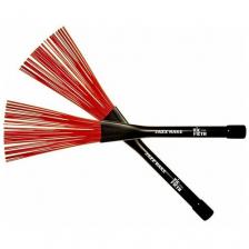Барабанные щетки Vic Firth Jazz Rake красный/черный