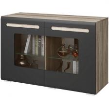 Комод БТС Наоми КМ-10, Дуб каньон/Графит нубук