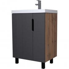 Эта тумба под раковину Марта станет идеальным дополнением для ванной комнаты. Модель отлично впишется в интерьер и подчеркнет стиль помещения. Высококачественные материалы обеспечивают долговечность и надежность. Тумба в ванную имеет компактные габариты, что позволяет удобно размещать её даже в небольших пространствах. Модель предназначена для установки прямоугольного умывальника, создавая гармоничное решение для вашего санитарного узла. Напольная конструкция обеспечивает отличную устойчивость и позволяет легко убирать в ванной комнате. Уникальный цвет дерева добавляет тепла и уюта, привнося натуральные элементы в современный дизайн. Этот вариант подойдет тем, кто ищет функциональность без лишних деталей, благодаря отсутствию ящика. Подобная тумба напольная обеспечивает легкий доступ к пространству под ней, что будет удобно при уборке. Она станет практичным выбором для каждой семьи. Тумба в ванную 60 см элегантна и проста в использовании. Тумба под раковину Марта поставляется в собранном виде. Для удобства в использовании на дверях установлены петли с доводчиком. Возможна регулировка ножек до 30 мм. Умывальник в комплект не входит. Дополнительно необходимо приобрести умывальник мебельный.