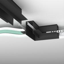 Коннектор угловой для встраиваемого шинопровода Elektrostandard Slim Magnetic 4690389206726 85214/00