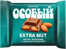 Шоколад Фабрика им. Крупской Особый экстрамолочный с цельным миндалем 80г