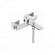 Однорычажный смеситель для ванны и душа Смеситель для ванны и душа OUTE однорычажный, излив монолитный 143 мм, хром T11202