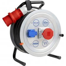 Удлинитель на металлической катушке ЭНАРГИТ МК1 кг 5х1,5 - 50 метров, МК1-515-50К-3801-2201-44