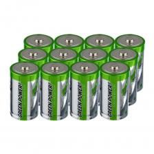 Батарейки GREEN POWERlab LR20 D Alkaline 1.5V Shrink2 - это универсальные алкалиновые батарейки, которые могут использоваться в различных устройствах. Они имеют высокую емкость 7000 мАч и напряжение 1.5 В, что делает их подходящими для использования в электронных устройствах, таких как фонарики, пульты дистанционного управления, газовые колонки, радиоприемники и других портативных приборов. Батарейки GREEN POWERlab LR20 D Alkaline 1.5V абсолютно герметичны и не содержат токсических веществ - без ртути, без кадмия. Упакованы в спайки по 2 шт - shrink2. В упаковке 6 спаек. Средний вес: 128 ± 3 г. Размеры батарейки LR20: Диаметр: 34,2 мм. Длина: 61,5 мм (с учётом полюса-контактного вывода). Элементы питания GREEN POWERlab LR20 D Alkaline 1.5V являются отличным выбором для тех, кто ищет надежные и качественные батарейки для своих устройств.