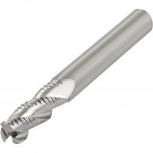 Фреза монолитная твердосплавная обдирочная ТМ AHNO (входит в группу компаний SANDVIK) предназначена для высокоэффективной черновой обработки алюминия и других цветных металлов. На режущих кромках фрезы расположены специальные стружкодробящие элементы, которые обеспечивают дробление стружки. Это позволяет уменьшить размер стружечных канавок и увеличить количество зубьев, что существенно повышает подачу при обработке и, как следствие, производительность процесса. Полированная поверхность фрезы способствует быстрому отводу стружки из зоны резания. Благодаря мелкозернистой структуре материала, из которого изготовлена фреза, а также высококачественной полировке, инструмент демонстрирует высокую износостойкость. Металлорежущий инструмент AHNO прошёл независимые испытания, где показал высокие результаты по качеству и стойкости, превосходя европейские аналоги. Протоколы испытаний доступны для просмотра в карточке товара.