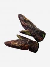 Варежки мужские Norfin камуфляжные меховые для охоты и рыбалки, Коричневый