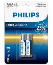 Батарейки Philips Ultra Alkaline AAA (2шт)