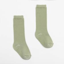 Гольфы детские, зелёные, размер 12