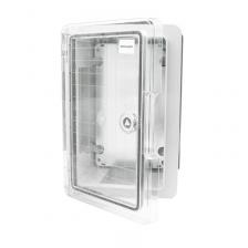 Корпус пластиковый ЩМПп с прозрачной дверцей и монтажной панелью 300х200х130мм, АБС, УХЛ1, IP65 REXANT, цена за 1 шт