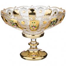 Фруктовница На Ножке Lefard Gold Glass Диаметр=30 См. Высота=23 См.