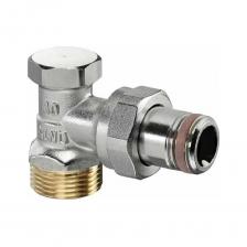 Вентиль OVENTROP Combi 2, 3/4 НГ х 1/2 НР, угловой 1016506