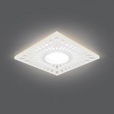 Встраиваемый светильник Gauss Backlight 11 BL127 Цвет плафонов белый Цвет арматуры белый