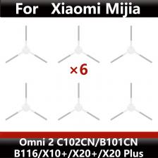Для Xiaomi Mijia Omni 2C102CN, X10+/X20+ Расходные материалы для робота-пылесоса: фильтры, тряпки для швабры, мешки для пыли и основные щетки