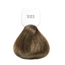 Стойкая крем-краска для волос Kydra Creme (KC00723, 7/23, Blond irise dore, 60 мл, Натуральные/Опаловые/Пепельные оттенки)