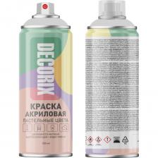 Краска с высокими декоративными свойствами DECORIX Пастельные цвета – это палитра матовых нежных оттенков с шелковистой фактурой. Поверхности, окрашенные в пастельные цвета, создают в интерьере атмосферу воздушности и чистоты, романтики и изысканности. С красками DECORIX Пастельные цвета теперь легко воплотить комфортный дизайн во французском стиле «Прованс». Краска идеально подходит для декорирования и реставрации мебели, фоторамок, шкатулок, цветочных горшков, панно, художественного литья, кованных металлических изделий и других предметов интерьера выполненных из керамики, древесины, металла, камня, стекла и некоторых видов пластмасс. Аэрозольная краска удобна при нанесении трафаретных рисунков и для создания перехода цветов в стиле «Омбре».