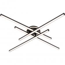 Оригинальная светодиодная потолочная люстра Citilux Trent CL203641 является ярким представителем современного светового дизайна. Корпус светильника металлический, окрашен чёрной матовой текстурной краской. Рассеиватель изготовлен из оптического полимера с глянцевой поверхностью. Отличительной особенностью светильника является наличие изящной подсветки основания и возможность при монтаже устанавливать рожки-штанги в разных положениях создавая свои уникальные формы. Мощность изделия 100Вт, световой поток 8500Лм, индекс цветопередачи CRI>85. С помощью пульта дистанционного управления можно плавно регулировать яркость от 10% до 100%, менять цветовую температуру в диапазоне 3000K - 5500K, что позволяет настроить любые оттенки теплого, нейтрального или холодного света. Есть функция таймера и 4 настраиваемых режима памяти для комфортного использования. Светильник подходит для всех видов потолков, в том числе натяжных. Тип крепления – планка. Изделие комплектуется инфракрасным пультом ДУ. Для питания пульта применяются 2 батарейки формата ААА, напряжением 1,5V (не входят в комплект). Современная люстра Ситилюкс Trent CL203641 станет стильным дополнением для интерьера квартиры, студии, загородного дома или коттеджа. Легко обеспечит мягкое, равномерное освещение гостиной и спальни, столовой и кухни. Благодаря высокому качеству и удобству в использовании, эта модель будет радовать вас долгие годы.