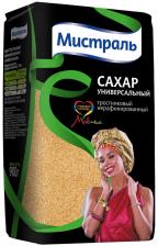 Сахар Мистраль Универсальный тростниковый нерафинированный 900г