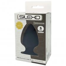 Анальная втулка SILEXD Plug Model 1, черный, S