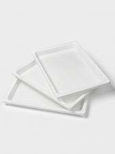 Подносы для заморозки пельменей Альтернатива, пластик, 35.5x25x5.5 см, набор 3 шт., МИКС