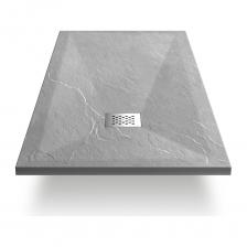Поддон для душа VINCEA из искусственного камня, 1000x800x25, серый VST-4SR8010G