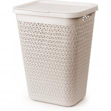 Корзина для белья ЗПИ Альтернатива Элемент 55 л бежевый М8902 представляет собой удобное и практичное решение для хранения белья. Изготовленная из прочного пластика, она обеспечивает долговечность и устойчивость к воздействию влаги, что особенно важно в условиях ванной комнаты. Прямоугольная форма и вместительный объем в 55 литров позволяют эффективно организовать пространство для хранения. Корзина оснащена крышкой, что помогает скрыть содержимое и поддерживать порядок. Наличие ручки облегчает переноску корзины, а компактные габариты 440x355x585 мм делают ее подходящей для размещения в различных помещениях. Бежевый цвет корзины гармонично впишется в любой интерьер, добавляя ему стиль и элегантность.