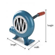 Ручной вентилятор 80 Вт/120 Вт/150 Вт, воздуходувка, железная шестерня, ручной гриль, стартер огня, восхититель пламени для барбекю, пикника, кемпинга, походов