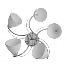 Люстра ЭкономСвет классическая 11174/5CR WT представляет собой элегантное осветительное решение, которое гармонично впишется в интерьер, оформленный в классическом стиле. Изготовленная из качественных материалов, таких как металл и стекло, она обладает глянцевой хромированной арматурой и матовыми белыми плафонами, что обеспечивает равномерное и мягкое распределение света. Люстра оснащена пятью лампами с цоколем E27, что позволяет использовать различные типы ламп: накаливания, светодиодные или люминесцентные. С мощностью светильника в 300 Вт, она эффективно освещает площадь до 11 квадратных метров. Простая установка с использованием планки и стандартное напряжение питания 220В делают её удобной в эксплуатации.