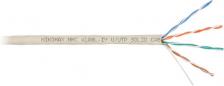 Кабель витая пара U/UTP 5e кат. 4 пары NIKOMAX NMC 4100L-IY 24AWG(0.51 мм), медь, одножильный (solid), внутренний, полимерный материал, нг(A)-LSLTx, с
