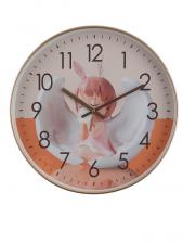 Часы настенные детские «Ангелочек», плавный ход, d-30 см