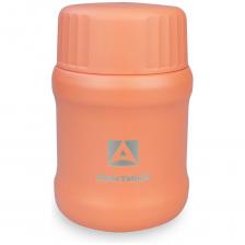 Термос для еды Арктика 0.5 л, коралловый 311-500 поместится в женской сумочке или в рюкзаке, не оставит голодным на работе и учебе. Поддерживает тепло первых и вторых блюд до 12 часов, а холод – до 24 часов. Термос выполнен из пищевой нержавеющей стали и пластика (BPA free), которые не влияют на вкус и безопасны для здоровья. Ешьте там, где вам удобно и не беспокойтесь о приборах – складная ложка уже в комплекте и крепится к пробке. Благодаря широкому горлу можно есть прямо из термоса. Также можно переложить еду в крышку-чашку, полностью выполненную из пластика, и при необходимости даже разогреть ее в микроволновой печи. Кнопка для стравливания воздуха предотвратит присасывание, а сужение по бокам позволит комфортно удерживать термос в одной руке.