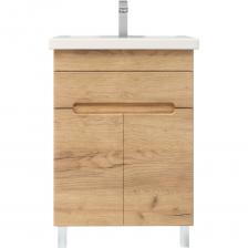 1. Прочный материал: Тумба изготовлена из высококачественных материалов, которые обеспечивают долгий срок службы и устойчивость к воздействию влаги. 2. Универсальность: Тумба Ruvann прекрасно подойдет для хранения различных предметов в ванной комнате - от косметики до полотенец. 3. Эргономичный дизайн: Тумба имеет дверцы с плавным закрыванием благодаря доводчикам. А также удобные полки и ящик, которые позволяют рационально использовать пространство и хранить вещи в порядке. 4. Современный стиль: Дизайн тумбы выполнен в современном стиле, что позволяет ей гармонично сочетаться с любой ванной комнатой. 5. Простая установка: Тумба легко устанавливается на полу и дополнительно крепится к стене благодаря специальным креплениям, входящим в комплект поставки. 6. Раковина входит в комплект.