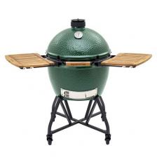 Керамический гриль Big Green Egg XL со столиками и ножками зеленый 61см
