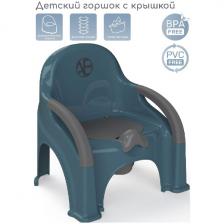 Горшок-стул Amarobaby Baby chair, бирюзовый (AB221105BCh/18)
