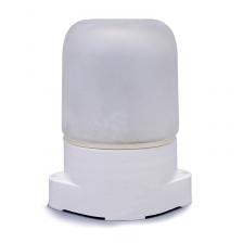 Светильник для сауны GCF-SNP-60-E27-IP65-W, НПБ-400-1 230В 60Вт (цвет Белый) наклонный пластик, цена за 1 шт
