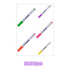 Водостойкие маркеры для ткани 5 шт., разные цвета