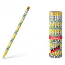 Механический карандаш шестигранной формы со сменным грифелем. Корпус матовый с ярким принтом и поверхностью Soft Touch. Оснащен точилкой на кончике карандаша. Твердость HB. Диаметр грифеля - 2.0 мм.  