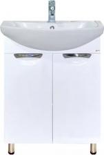 Тумба с раковиной Misty Лаванда 60 белая