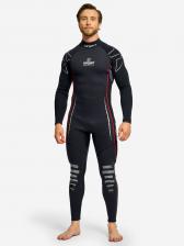Гидрокостюм для плавания и водного спорта SARGAN NERO LONG MEN 5мм, Черный