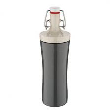 Питьевая бутылка Koziol Plopp To Go, 7x25x7 см цвет nature ash grey