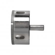 Коронка по керамике в сборе, устанавливается на дрели или шуруповерты с цанговым патроном. Она позволяет получить отверстия в плитке, керамограните, искусственном камне. С помощью коронки можно сделать большие отверстия для подрозетников, при установке розеток и выключателей. Внимание, изображение товара может отличаться от реального! Верные параметры указаны в технических характеристиках товара.