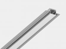 Встраиваемый в гипсокартон алюминиевый профиль Design LED без видимой рамки LG35 2500 мм анодированный LG35-R