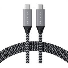 Кабель Satechi USB4 C to C, длина 25 см. Цвет: серый космос (ST-U4C25M)